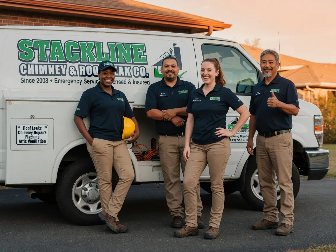 Chimney flashing repair company in Oquawka, IL
